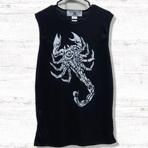 WWE Sting Scorpion Graphic Men’s Black Tank Top Muscle Shirt Size Large